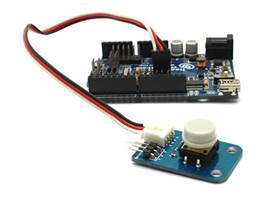 Button module with an arduino
